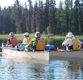 Canoeing on the Bowron Lakes