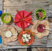 Food on the Bowron Lakes with Sea to Sky Expeditions